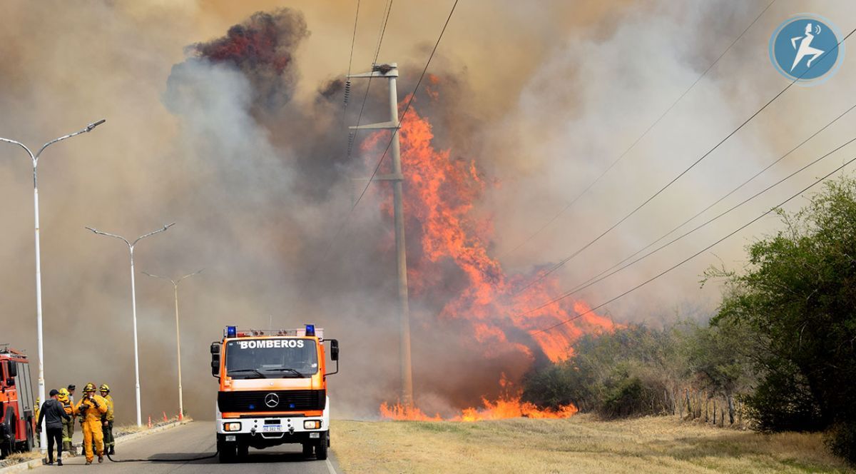 Villa de Merlo: Advierten que el riesgo de incendios forestales es muy alto