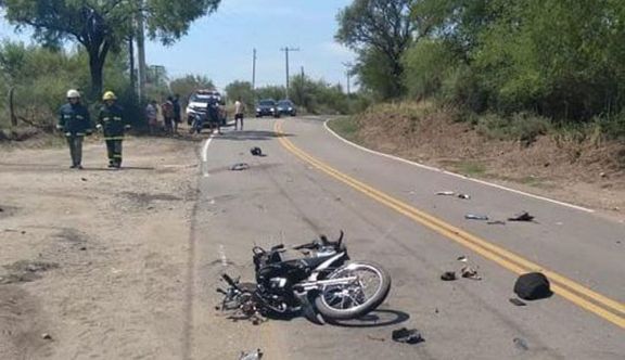 Falleció un motociclista tras ser embestido por un colectivo en Luyaba