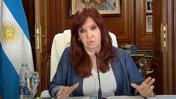 Cristina Kirchner dijo que no será "candidata a nada" en el 2023 y admitió que podría quedar presa