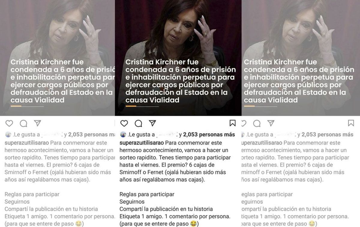 El insólito festejo de un supermercado en Tilisarao