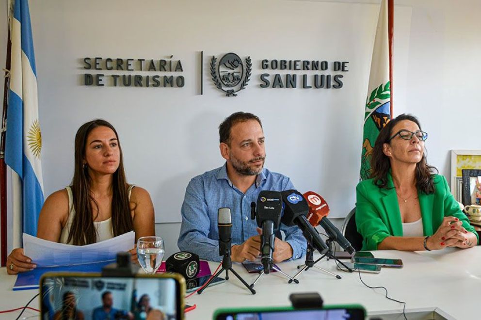 Presentaron la agenda turística, cultural y deportiva de San Luis
