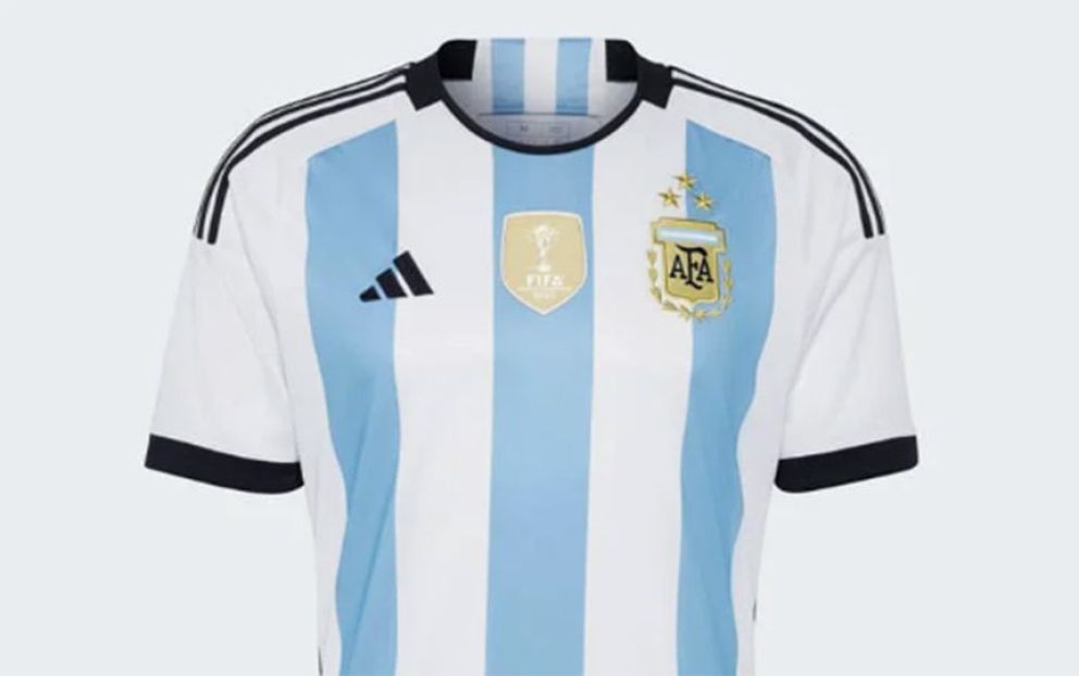 Salió a la venta la camiseta de la Selección con las tres estrellas: cuál es el precio y cómo conseguirla