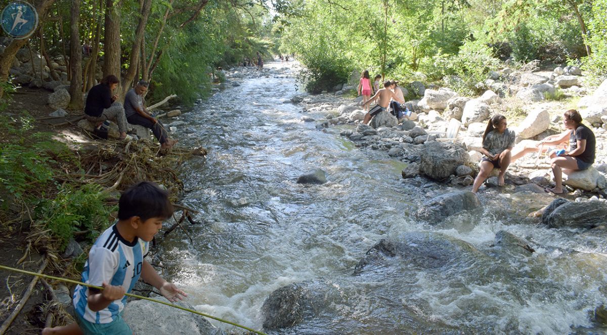 Merlo arranca el 2023 de la mejor manera, con mucha agua