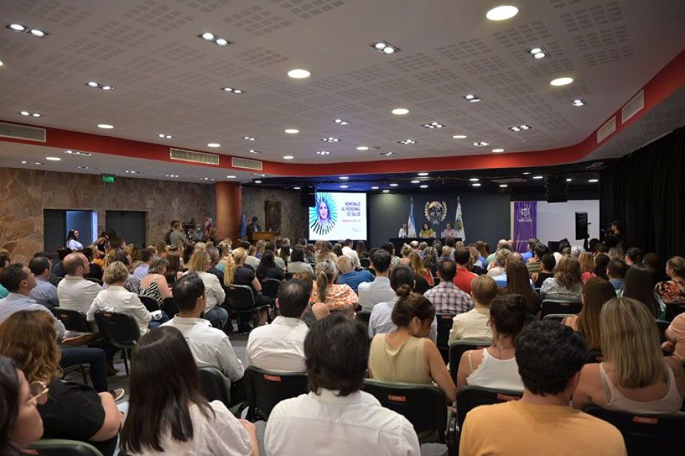 Homenajearon al personal de Salud de San Luis por el trabajo y compromiso en la pandemia
