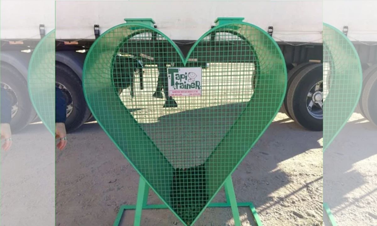 Un puntano le regaló corazones para juntar tapas al Garrahan