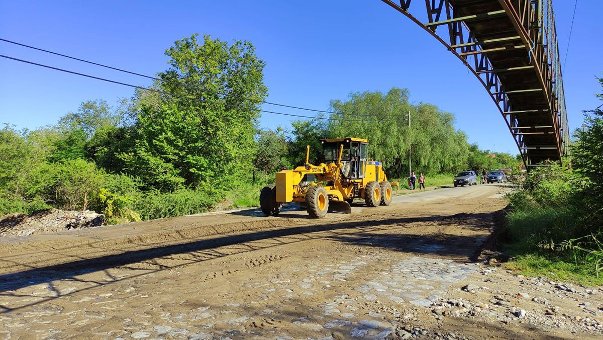 El Municipio realiza arreglos de calles tras la tormenta