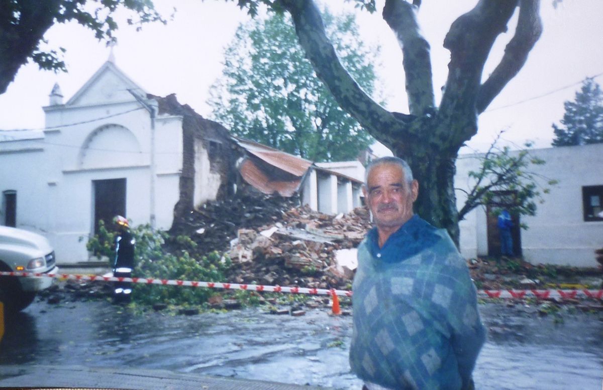 A 20 años del derrumbe del campanario de la Iglesia de Merlo