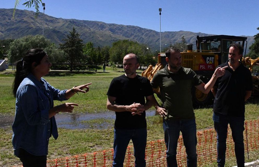 Comenzaron las obras de refacción en el Parque Recreativo