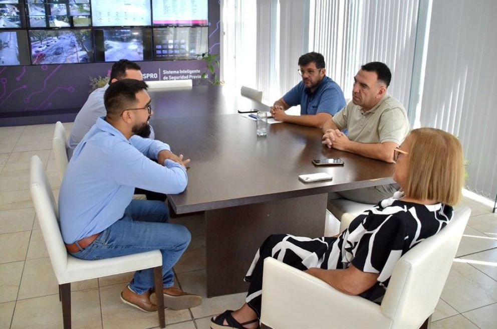 Se concretó la reunión entre el intendente de Merlo y el ministro de Seguridad