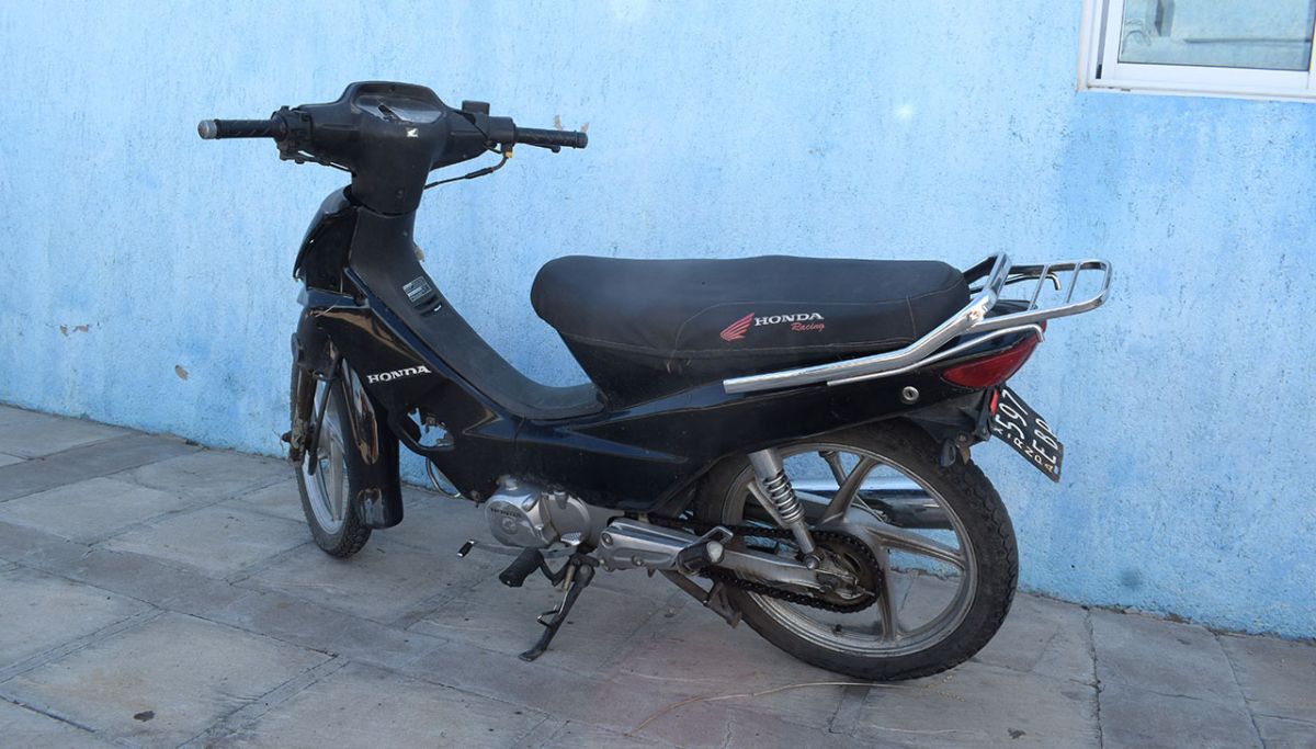 Recuperaron la moto robada en Avenida del Sol el pasado fin de semana