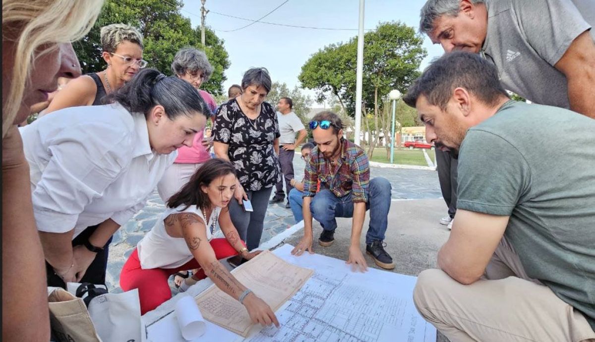 Avanza la obra de gas natural en Merlo