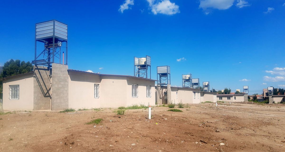 Terminó la obra de las 18 viviendas sociales en Villa de Merlo