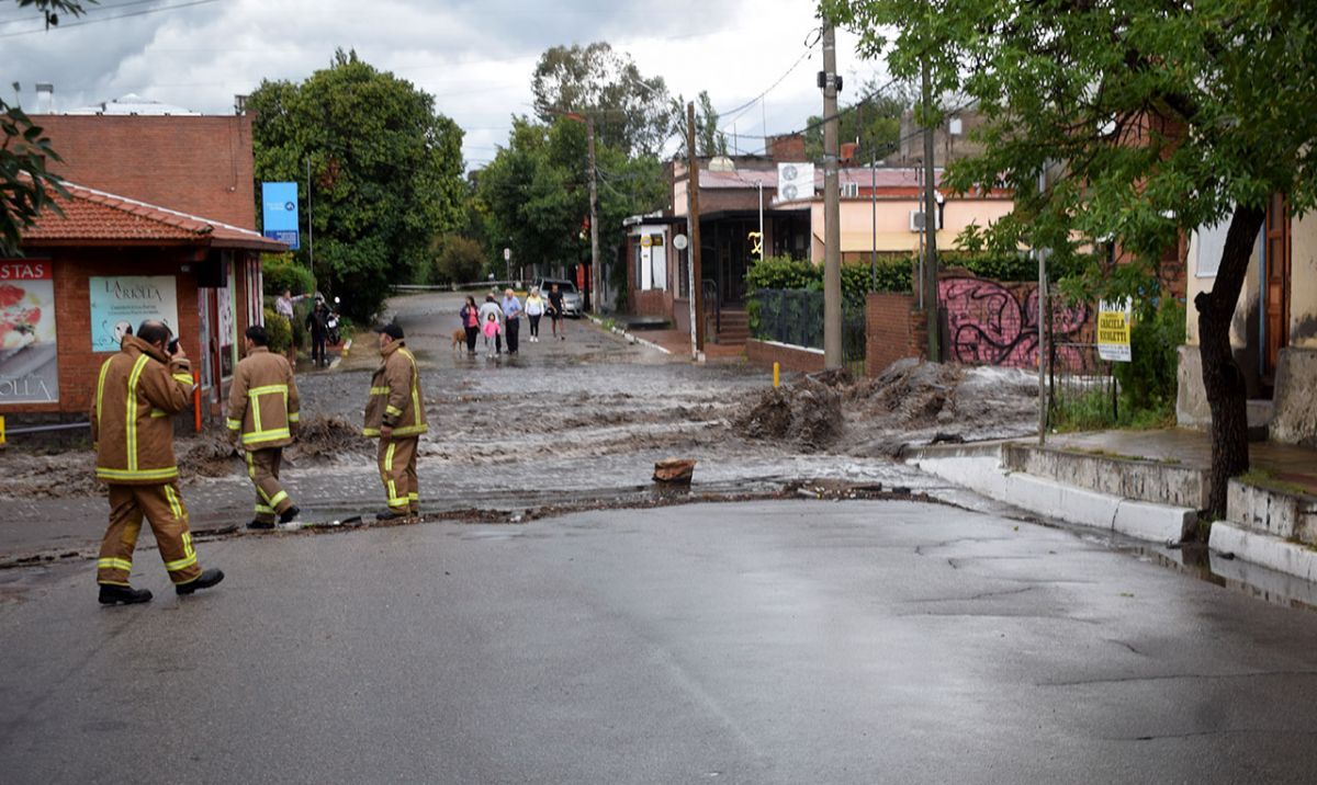 Merlo: llovieron más de 190 milímetros en 24 horas