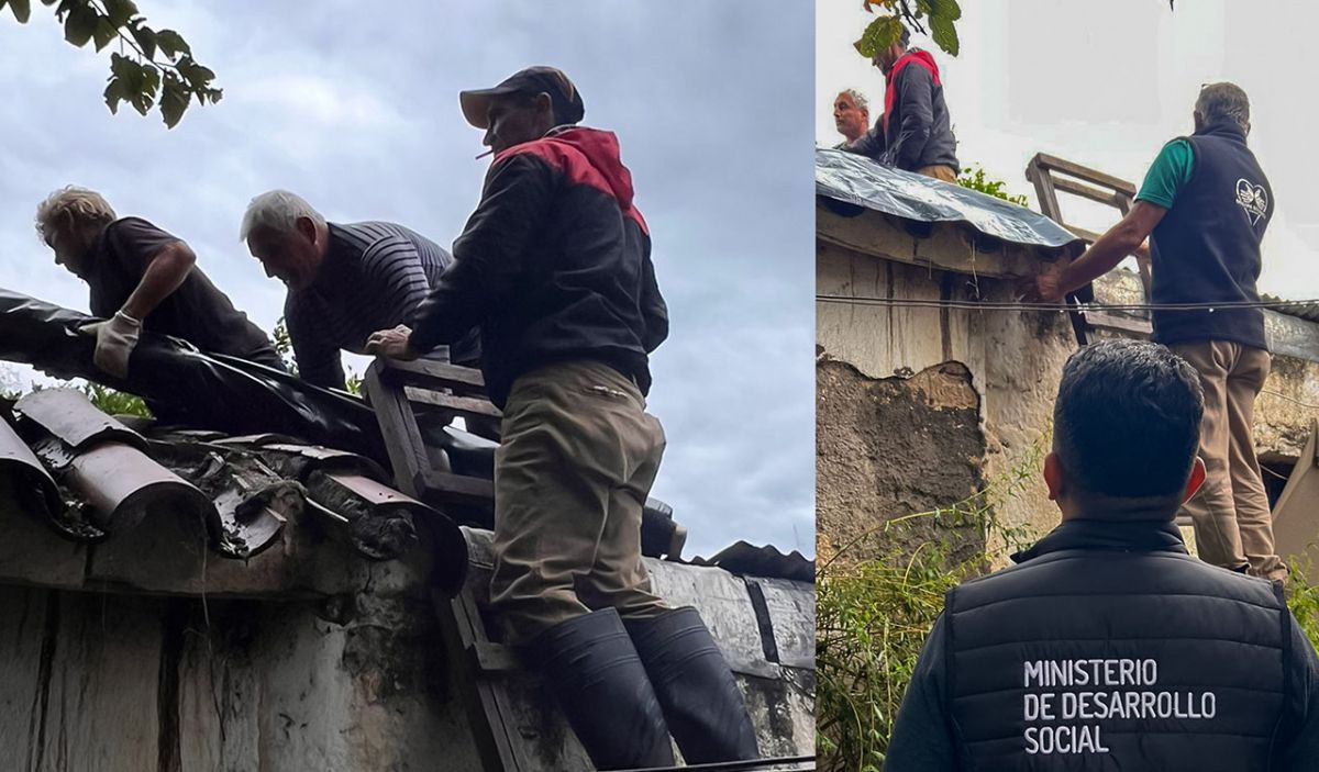 El Ministerio de Desarrollo Social asiste a Merlo con 3 equipos de brigadas