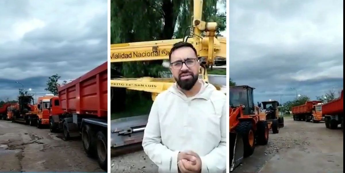 Álvarez Pinto: "El 80% de las calles de la Villa de Merlo están destruidas"