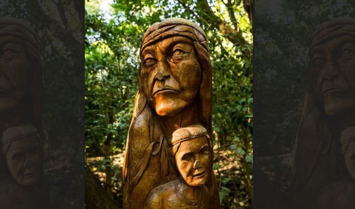 Apareció la escultura de algarrobo que era intensamente buscada