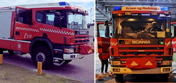 Bomberos de Merlo presentan su nueva autobomba