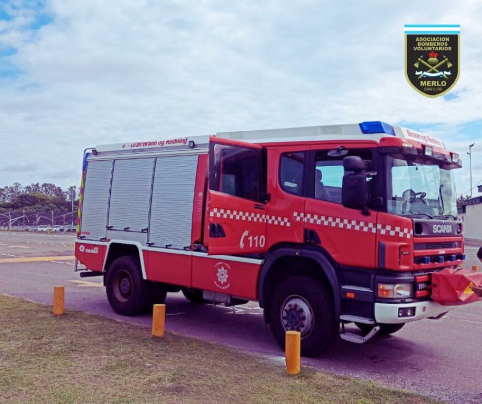 Nueva Autobomba Para Bomberos Voluntarios De Villa De Merlo | El ...