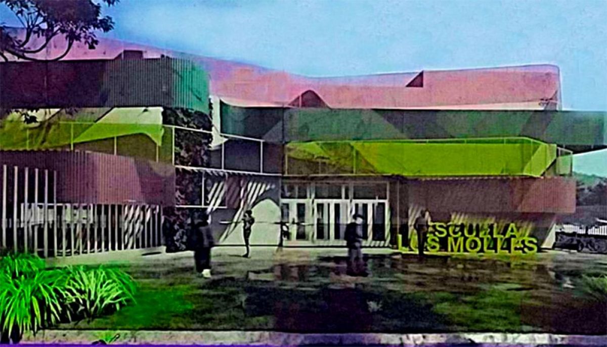 Se inicia la construcción de la nueva escuela de Los Molles