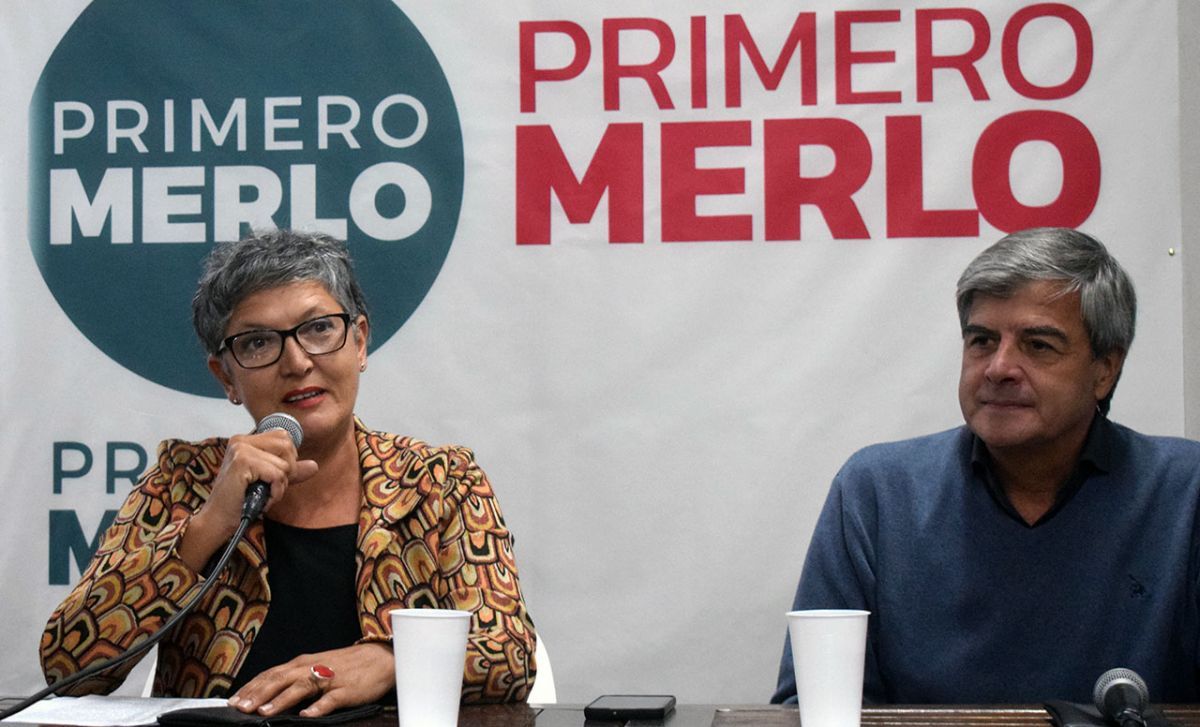 Ivana Catalán presentó la sede de Primero Merlo: “Los intereses de Merlo están antes que cualquier cosa”