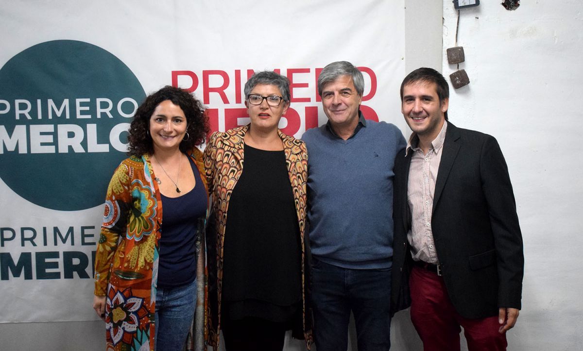 Ivana Catalán presentó la sede de Primero Merlo: “Los intereses de Merlo están antes que cualquier cosa”