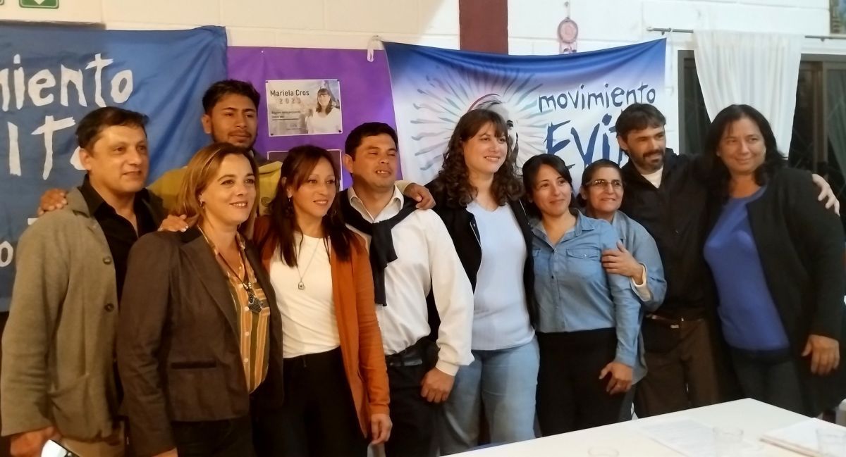 Se presentaron los candidatos del sublema Movimiento Evita, Techo, Tierra y Trabajo