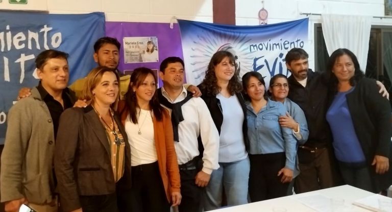 Se Presentaron Los Candidatos Del Sublema Movimiento Evita Techo