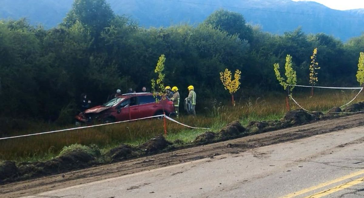 Trágico accidente en Ruta 1: un hombre perdió la vida en un vuelco entre Merlo y Carpintería