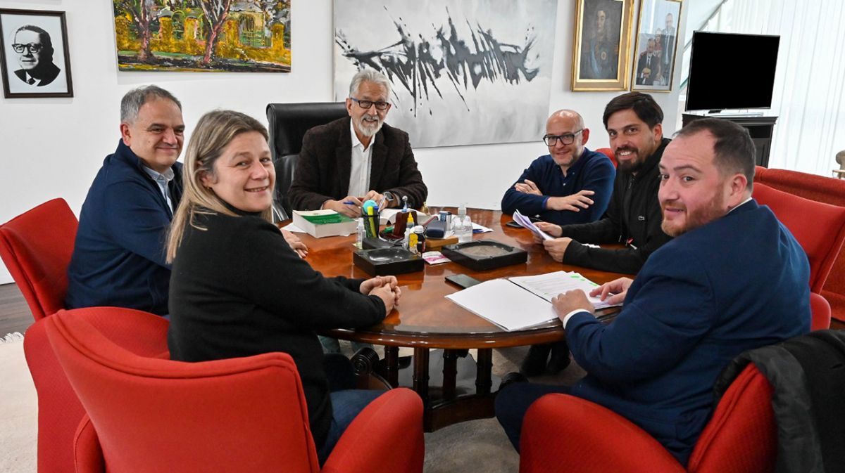 Alberto Rodríguez Saá se reunió con algunos integrantes del gabinete provincial
