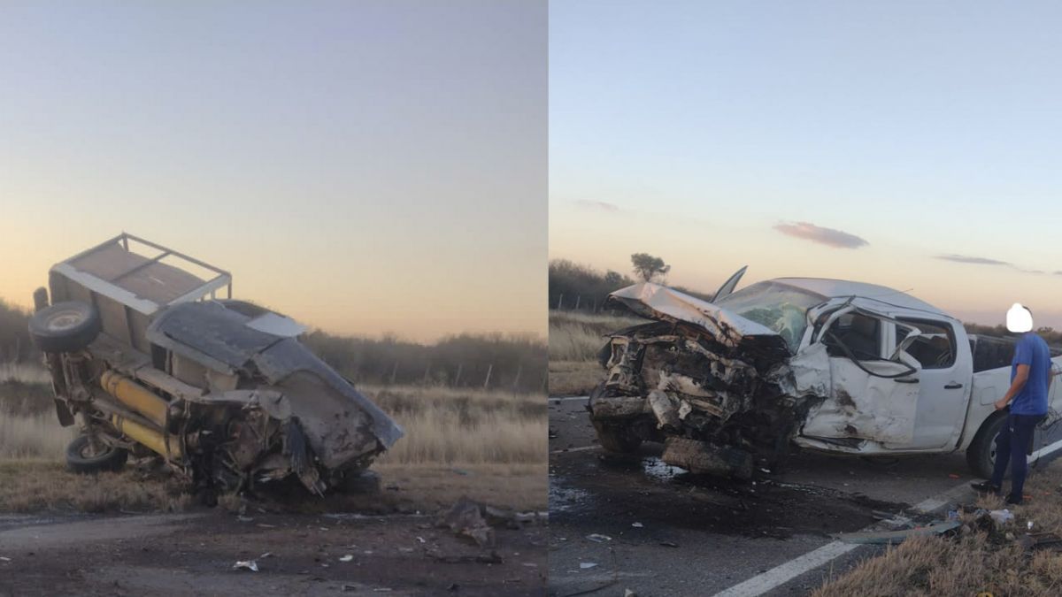 Trágico accidente en Ruta 20: murió un hombre y otro esta grave